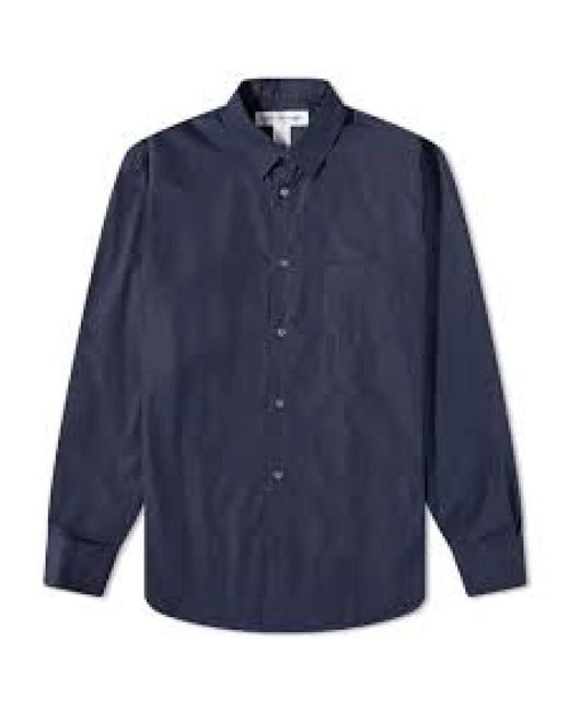 Comme des Garçons Blue Shirt Cotton for men