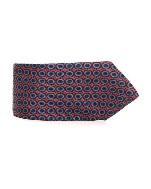 Ties di Kiton in Blue da Uomo