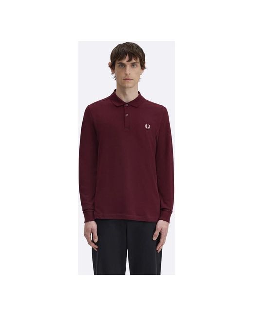 Fred Perry Purple Polo Shirts for men