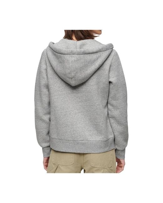 Superdry Gray Zip-Throughs