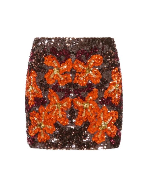 P.A.R.O.S.H. Galaxy Mini Rok in het Orange