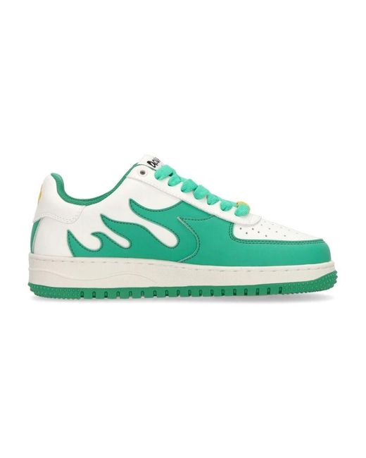Acupuncture Green Sneakers for men