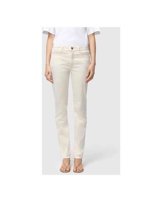 M·a·c White Slim Fit Jeans