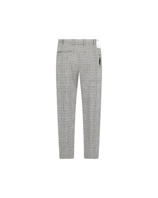 PT Torino Gray Slim-Fit Trousers for men