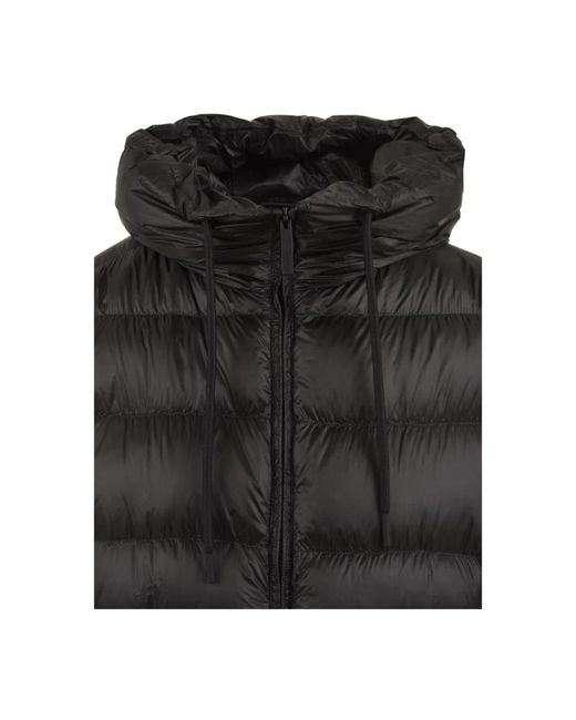 Down Jackets AFTER LABEL en coloris Black