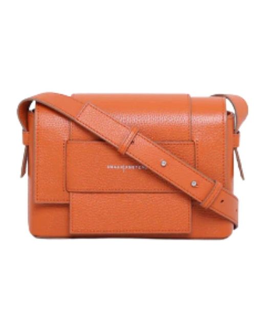 Smaak Amsterdam Orange Cross Body Bags
