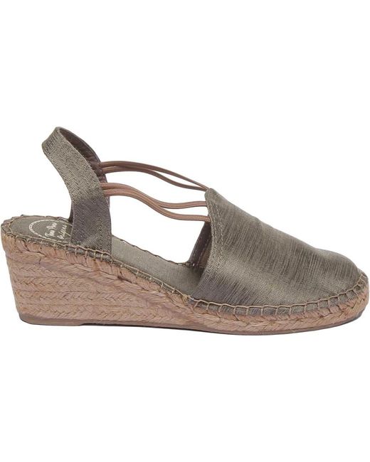 Toni Pons Gray Wedges