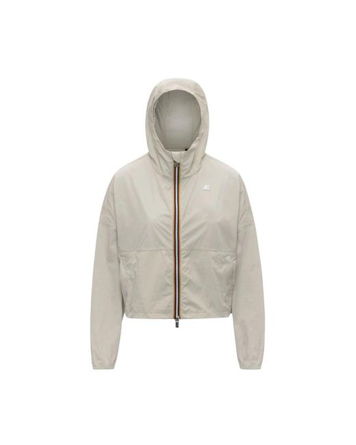 Light Jackets K-Way de color Gray