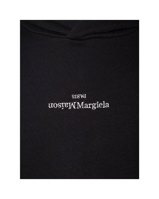 Maison Margiela Black Hoodies for men