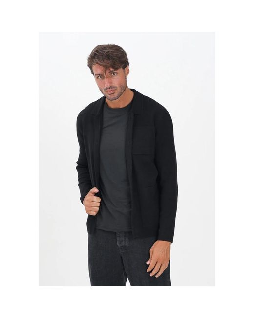 Cardigans SELECTED de hombre de color Black