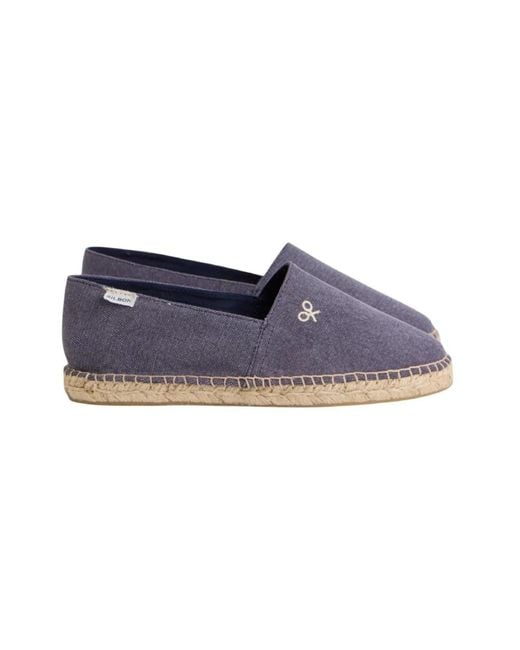 Silbon Blue Espadrilles for men