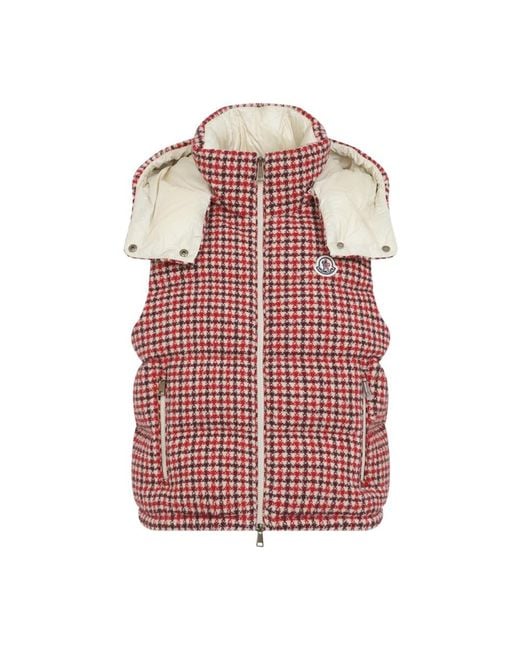 Moncler Red Waistcoats