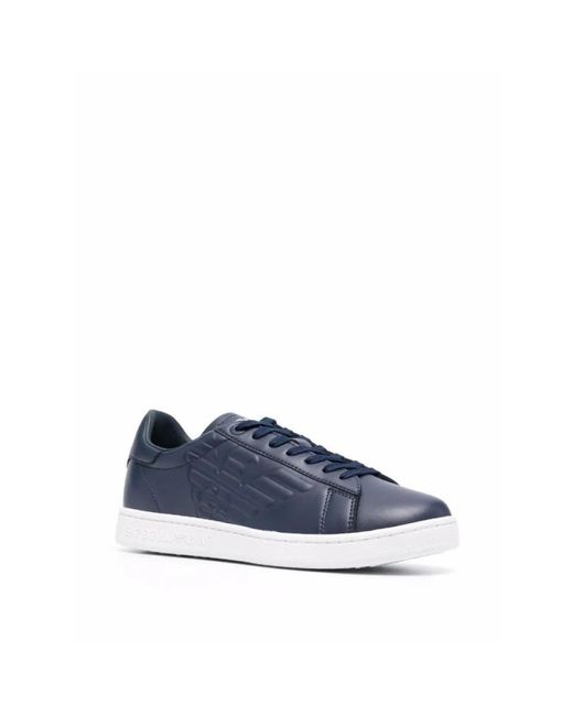 EA7 Blue Sneakers for men