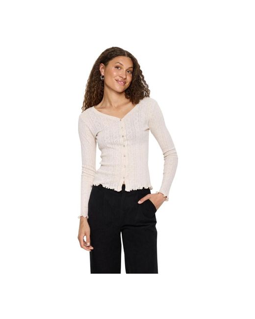 Saint Tropez Truien & Vesten ,Gru Sz Cardigan in het White