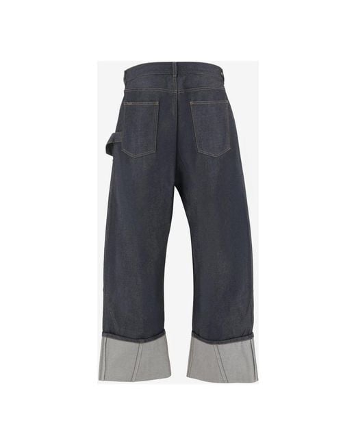 J.W. Anderson Blue Wide Jeans for men