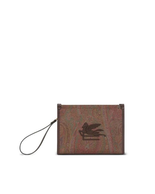 Clutches Etro de color Brown