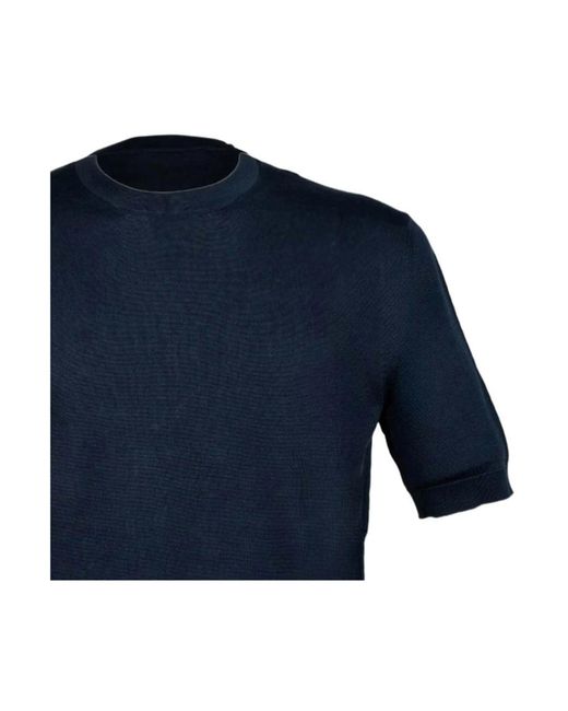Circolo 1901 Blue Round-Neck Knitwear for men