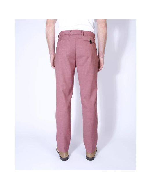 White Sand Red Suit Trousers