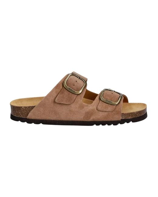 Sliders Scholl de color Brown