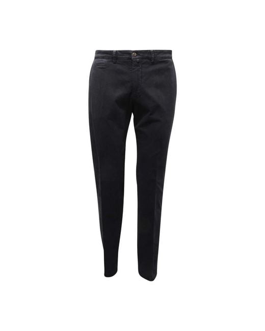 BRIGLIA Blue Chinos for men