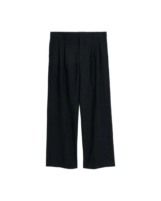 sunflower Wide Trousers in het Black voor heren