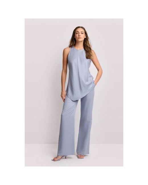 Kocca Blue Sleeveless Tops