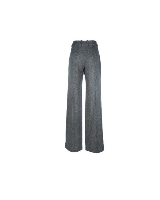 Ermanno Scervino Blue Wide Trousers
