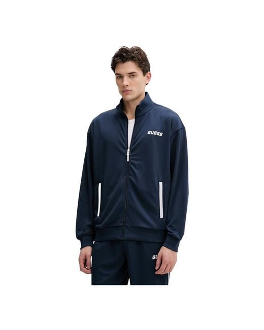 Zip-Throughs Guess pour homme en coloris Blue