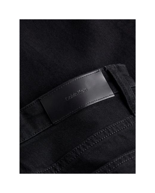 Calvin Klein Black Wide Trousers