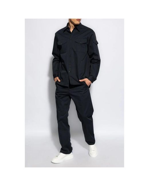 Casual Shirts Alexander McQueen de hombre de color Blue