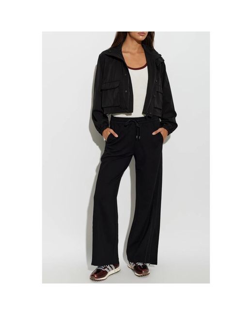 The Upside Jassen ,Zwart ,Polyester Ace Shell Jacket in het Black