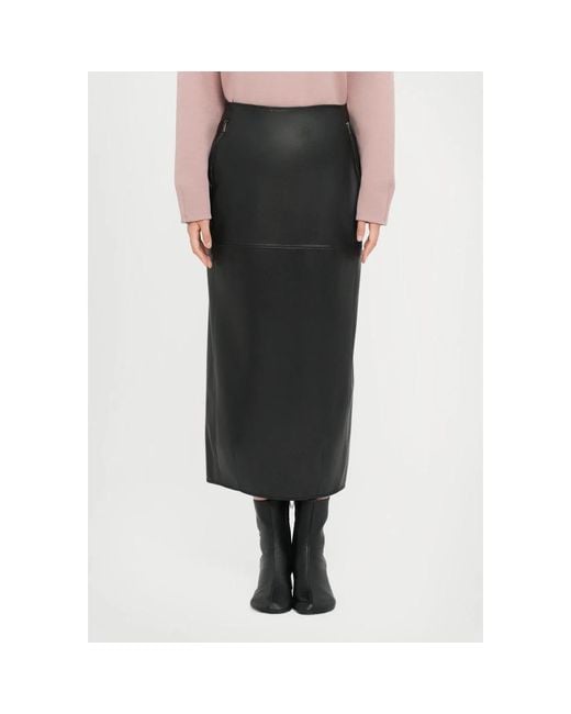 Max Mara Black Maxi Skirts