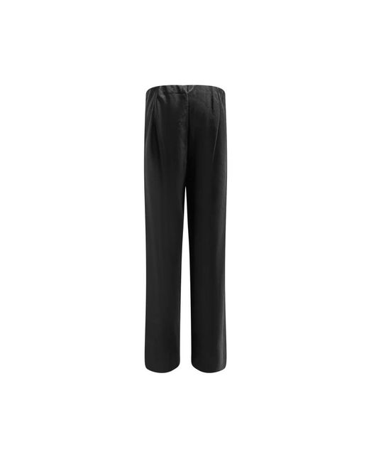 Vince Black Wide Trousers