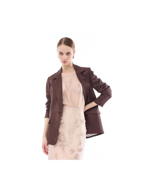 Nenette Brown Blazers