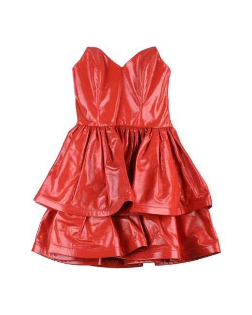 Elisabetta Franchi Red Party Dresses