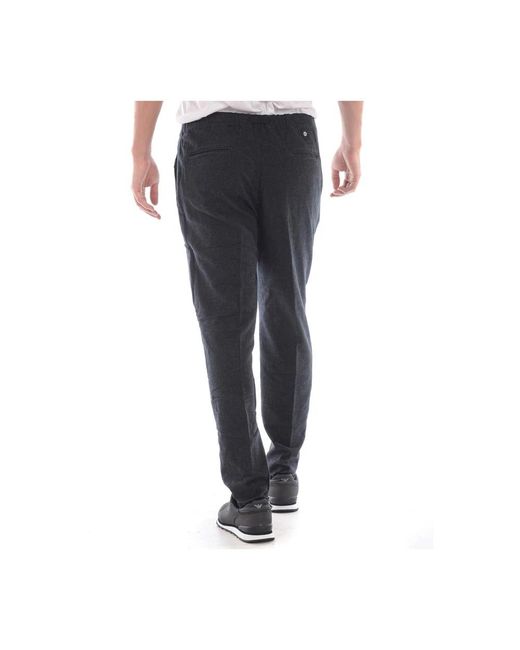 Daniele Alessandrini Gray Straight Trousers for men