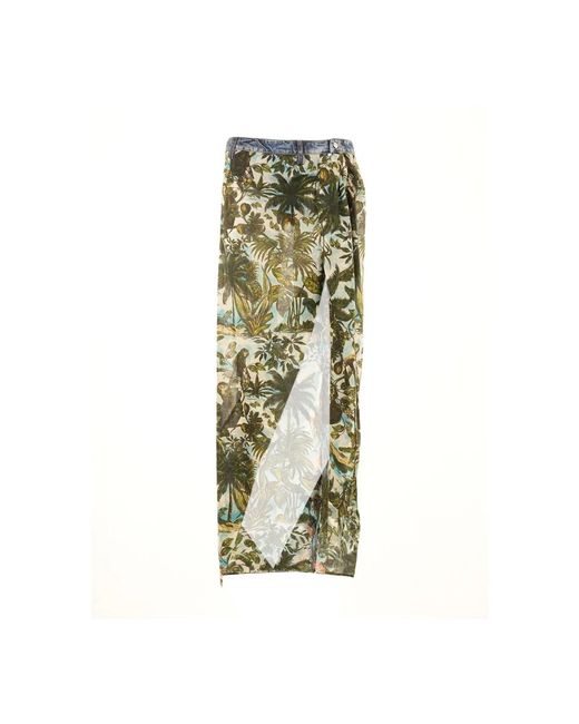 DSquared² Green Midi Skirts