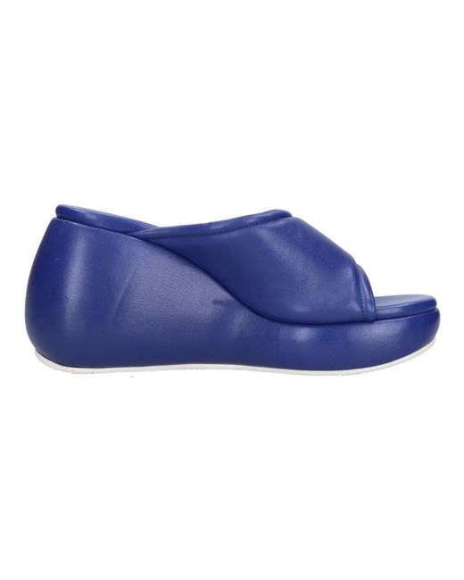 Casadei Blue Wedges