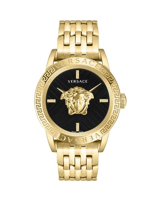 Versace Metallic V-code Watch for men