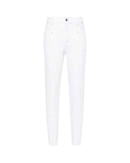 Isabel Marant White Skinny Jeans