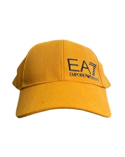 Caps EA7 de hombre de color Yellow
