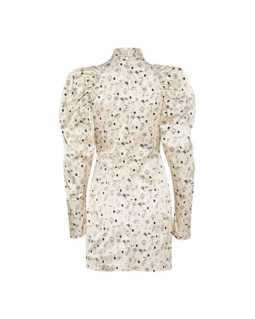 Short Dresses di ROTATE BIRGER CHRISTENSEN in Natural