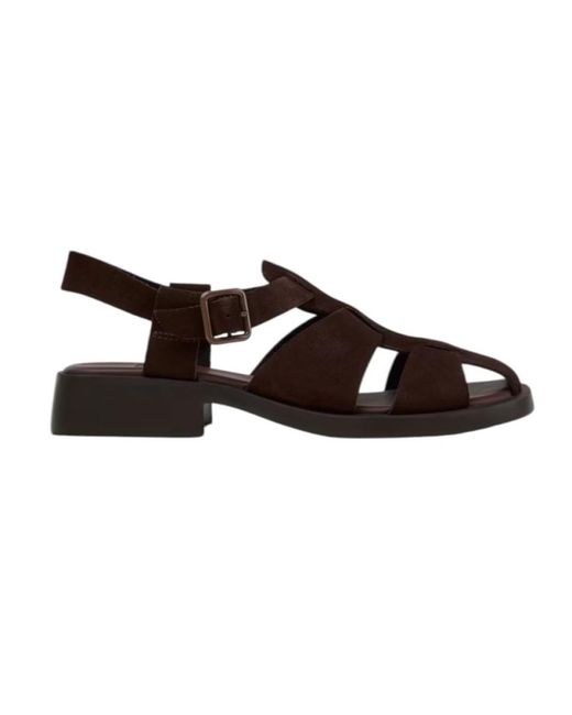 Camper Brown High Heel Sandals