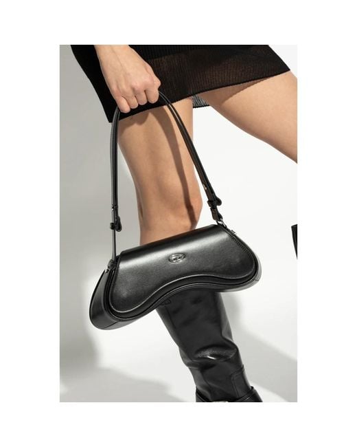 DIESEL Black Shoulder Bags