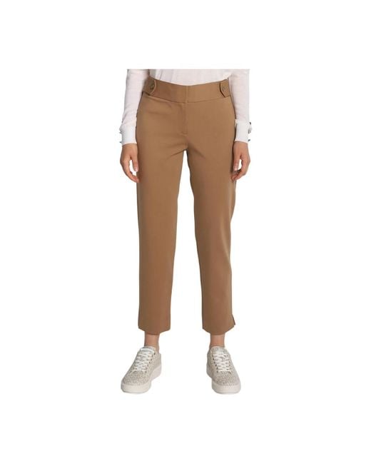 Michael Kors Brown Cropped Trousers
