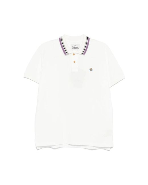 Vivienne Westwood White Polo Shirts for men