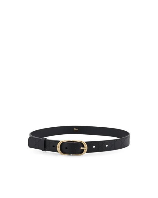 Dior Black Ledergürtel