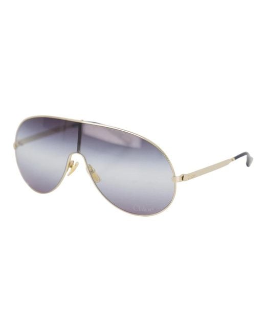 Sunglasses Chloé de color Gray