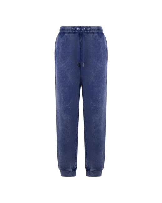 Moschino Couture Logo Sweatpants in het Blue