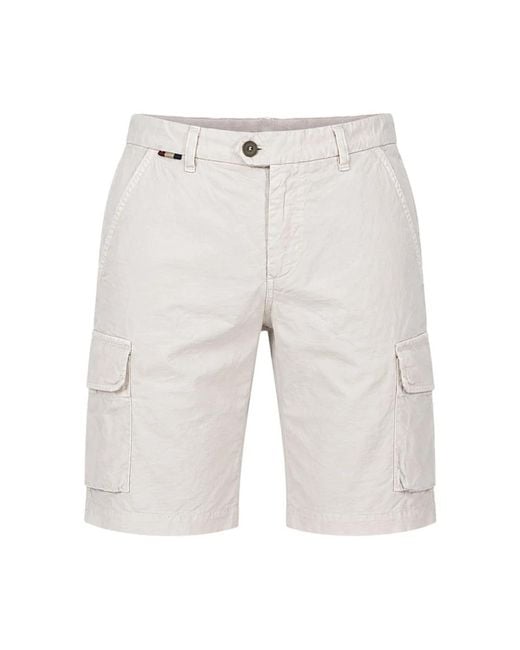 Mason's Bermudas Cargo in het Natural voor heren